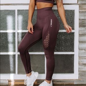 Gymshark Original Energy Seamless Plum Leggings